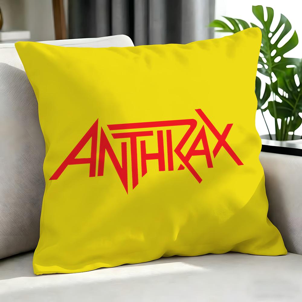 metal Anthrax Cushion Cover Cushion Cover Set Pcs x x x Pillowcase Decorative Sofa Home Decor