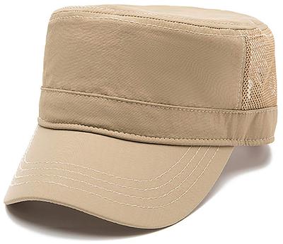 Spargel Plus Size Work Cap with Side Deep Up To Mesh, Fit, 65cm, Men's/Women's, Spring/Summer (Beige, XL)