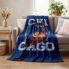 Coperta Chicago Bears Coperta di Flanella Morbida Accogliente Peluche Coperta da Divano Letto Leggera Decorazione per la Casa