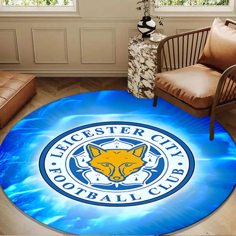1PC rug Fc Crest Design Round mat Home Decor, Chair rug For livingroom,Bedroom, doormat home decor Birthday Gift Christmas Gifts