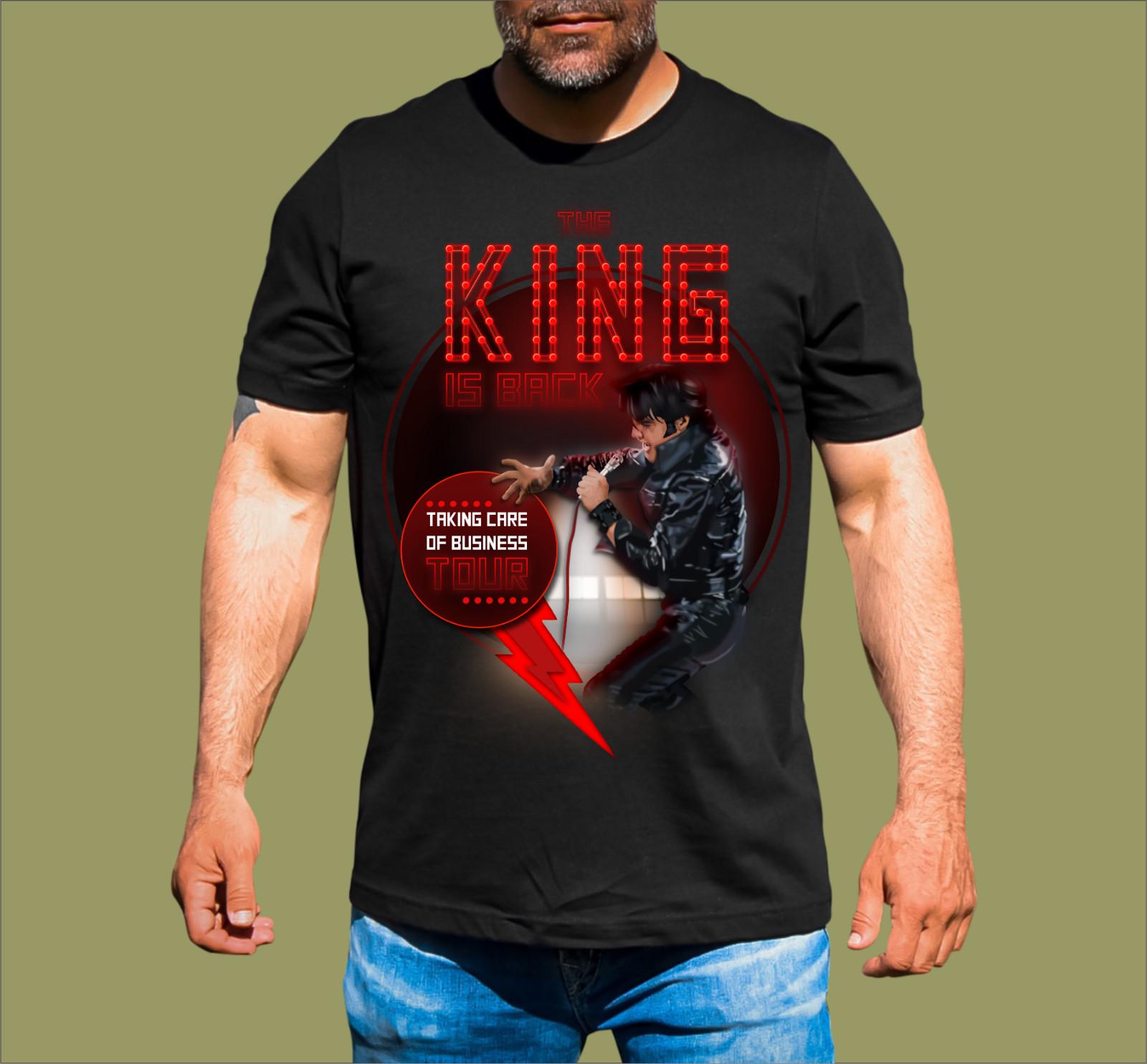 THE KING IS BACK T-SHIRT L
