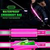 Night Safety Running Crossbody Bag Luminous LED Shoulder Straps Sport Reflective Belt  Walking