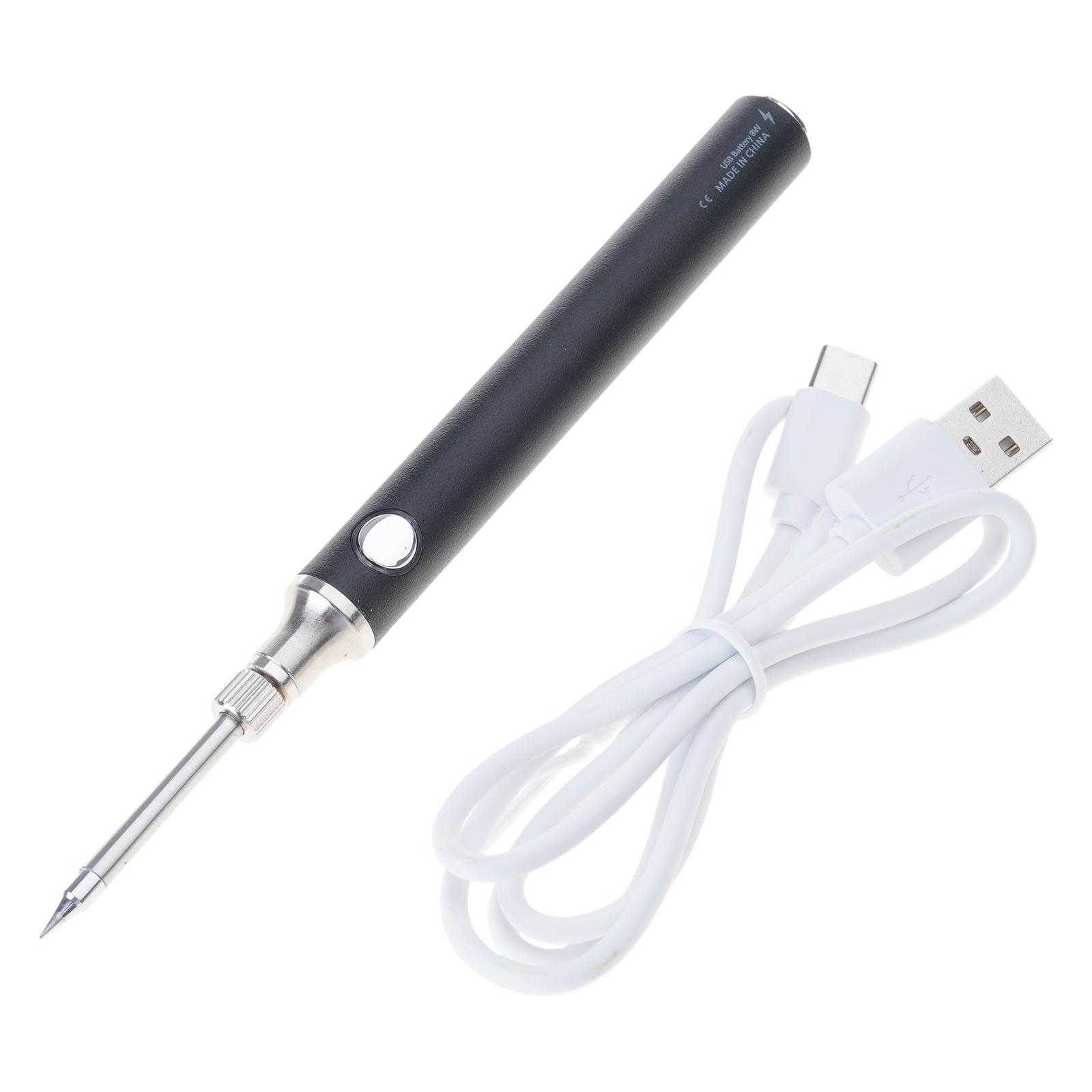 

Battery Powered Soldering Pen Wireless Electric Iron Fast Heating Technology For Crafts And Device Fixing
