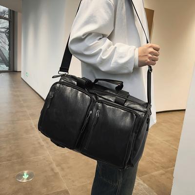 Borse da Viaggio Stile Unisex, Grande Capacità, Borse da Viaggio alla Moda e di Tendenza, Colore Unito Semplice, Borse Multitasche per la Casa
