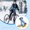USB Heated Socks with 4 Heating Levels, Electric Foot Warmer for Men & Women in Skiing, Hiking & Winter Work