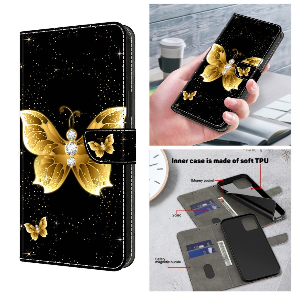 Cover per Xiaomi Mi 9T, Flip Case in PU Pelle Premium Portafoglio Cover
