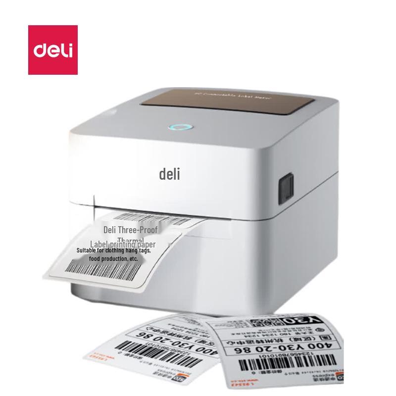 

Deli DL-888B 108mm Thermal Label Printer CN plug (adapter included)