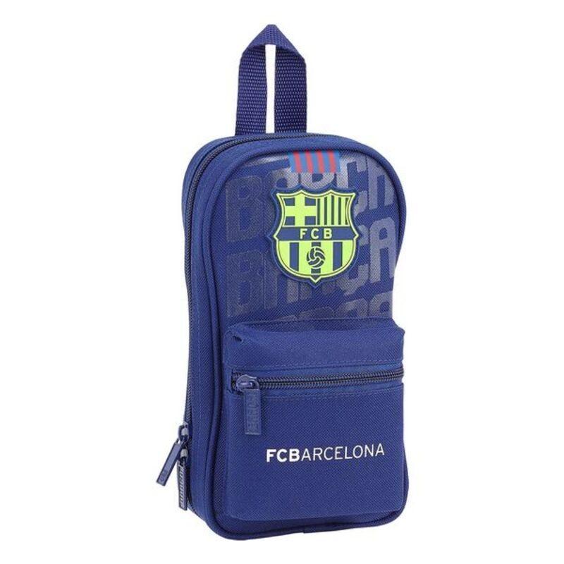 FC. Barcelona-Plumier Backpack FC. Barcelona Blue 12 X 23 X 5 Cm (33 Pieces)