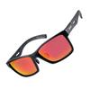 Polarized Red Wellington Flexible Sports Golf [Adventure King] Sunglasses, Mirror, Style, Sabae Design/Lightweight Frame ZGM006-MCR