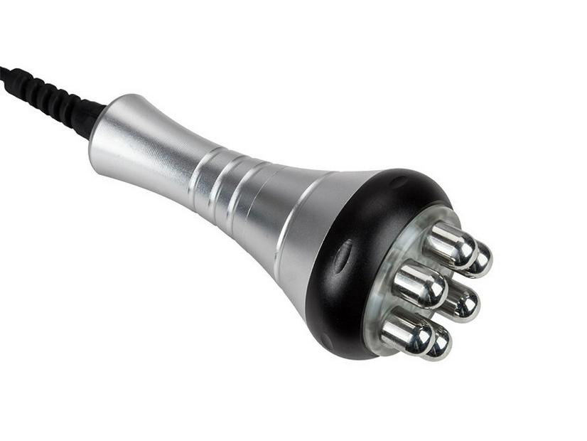 Six-in-One Beauty Device with 40K Head, 3-Pole, 4-Pole, and 6-Pole Handles, Vacuum Handle, Laser Plate, and Strap Accessories