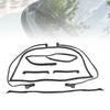 7pcs Full Weatherstrip Kit 9096GGW Water Resistance Rubber Car Seal Strip Set for C4 Coupe 1990‑1996