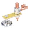 Magnetic Welding Support Clamp Adjustable Welding Support Ground Holder with Terminal Connector