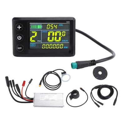 Contrôleur de Moteur 22A Écran Couleur Panneau d'Affichage Accélérateur Capteur d'Assistance Kit de Conversion pour Électrique