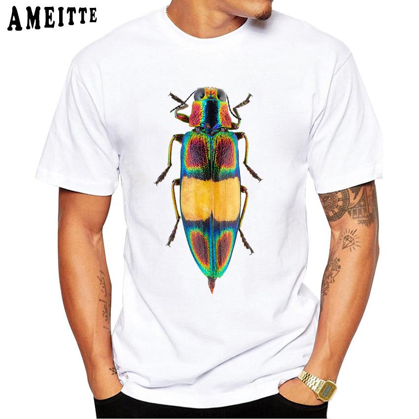 Meet The Beetlesrock Art Design Unisex T Shirt Vintage Hexapod Printed Tees Boy Hip Hop Tops