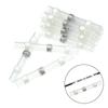 High Quality White Solder Seal Sleeve Heat Shrink Butt Connectors 100Pcs Waterproof and Versatile for Various Applications