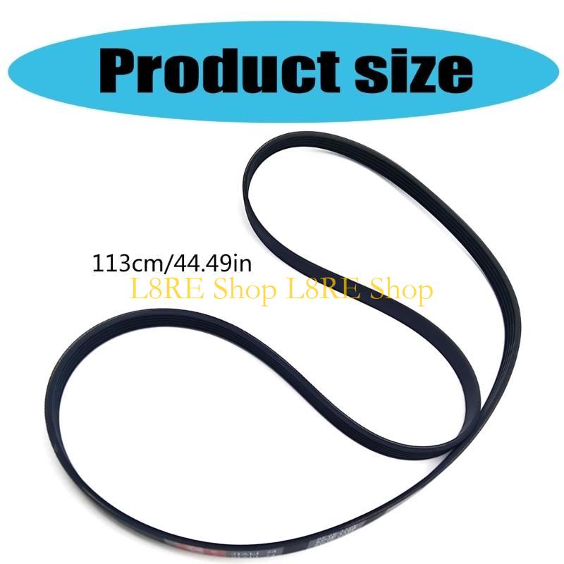 L8RE Washing Machine Belt Plastic Drive Bands Washing Machine Drive Belts for Washer