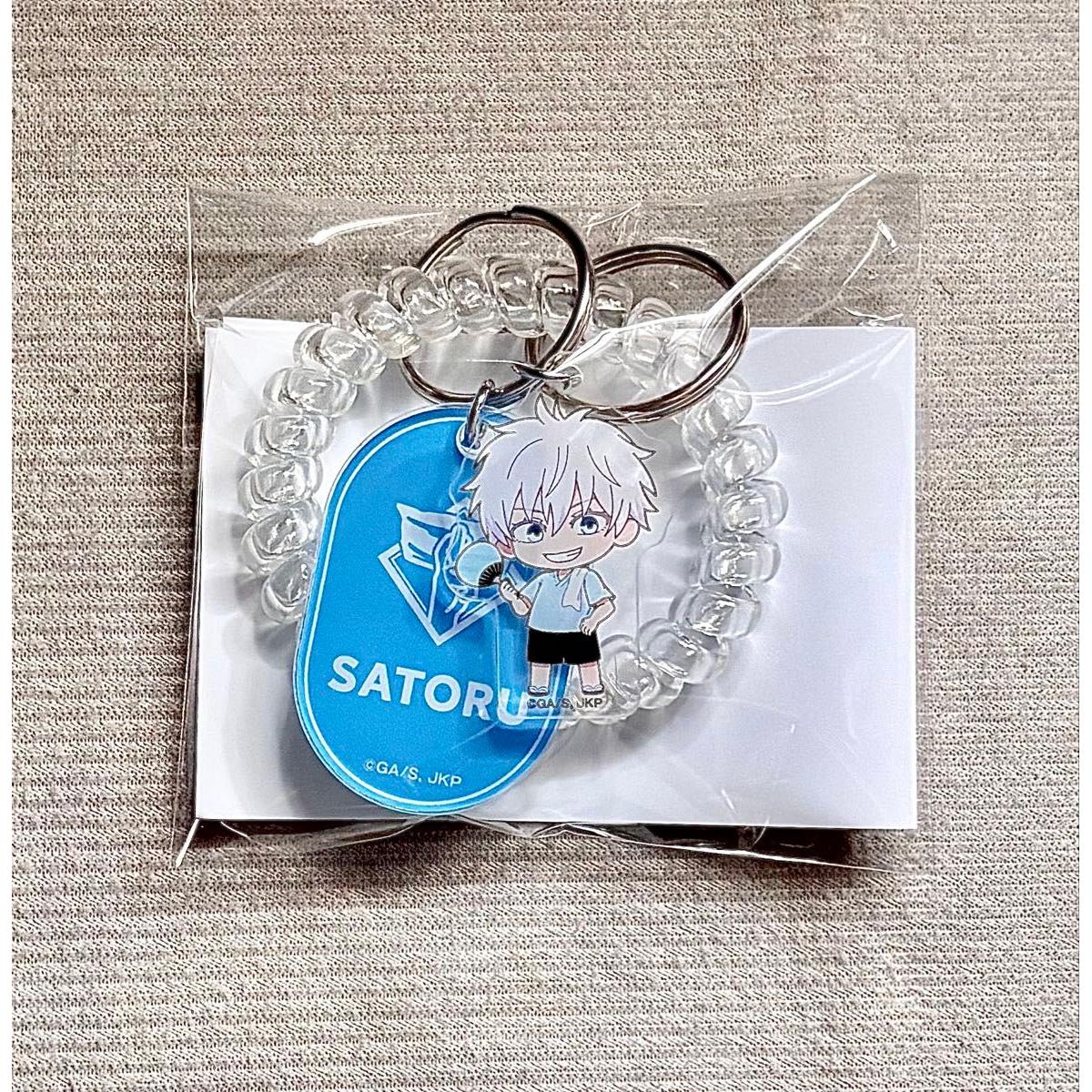 Used Gojo Satoru Jujutsu Kaisen Gokurakuyu Locker key style key chain Acrylic key chain Juju Yasumi