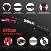 4-in-1 Multifunctional Electric Saw, 21V Brushless, with Telescopic Aluminum Pole and 6" Chain for Garden Use