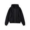 Unisex Hooded Fleece-Lined Zip-Up Sweatshirt Oversized Casual Pullover Men Women Fall Winter