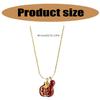 Elegant Pomegranate Necklace Symbolizing Abundance and Prosperity for Fashion Forward Women Seeking Unique Designs
