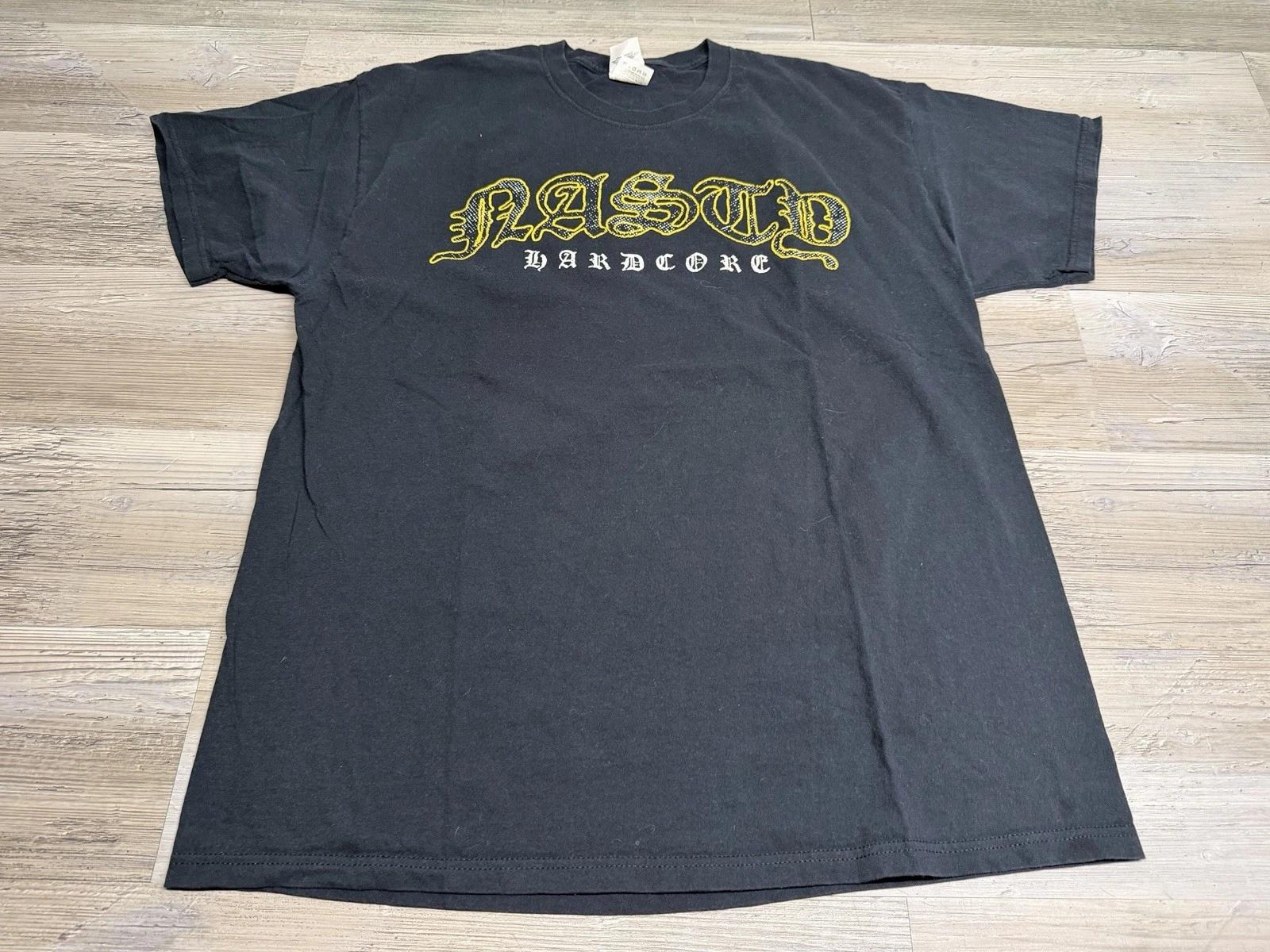 

Hardcore Metal Band T-Shirt Nasty Good Fight Concert Tee Black Mens Size XL 3XL