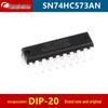 SN74HC573AN 74HC573 D-Type Latch IC, DIP-20, Brand New