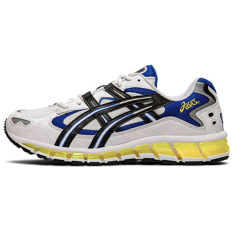 

New Asics Gel Kayano 5 360 White Black Yellow 1021A159-100 42.5