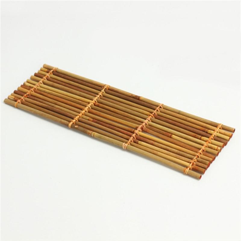User Friendly Bamboos Raft Coasters for Dining and Workspaces Protecting Front and Elevating Interior Decors