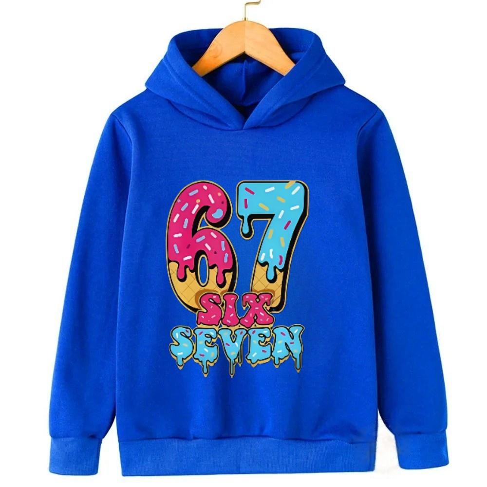 

Kids Hoodie 67 Skibidi Viral Meme Toddler Hooded Sweatshirt Fashionable and Fun Children Comfortable Sweatshirt Hoodie 100