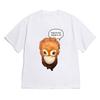 Funny Monkey Meme Korean Slogan Oversized Graphic Tshirt Casual Cotton Unisex Streetwear Short Sleeve Tops Y2K Street Tshirts