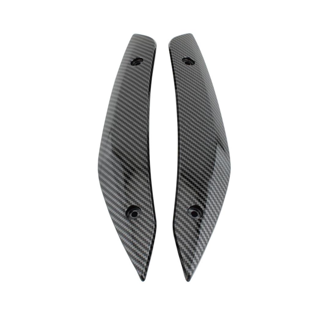 Low-Profile Motorcycle Windshield Trim Easy to Install, Tapered,