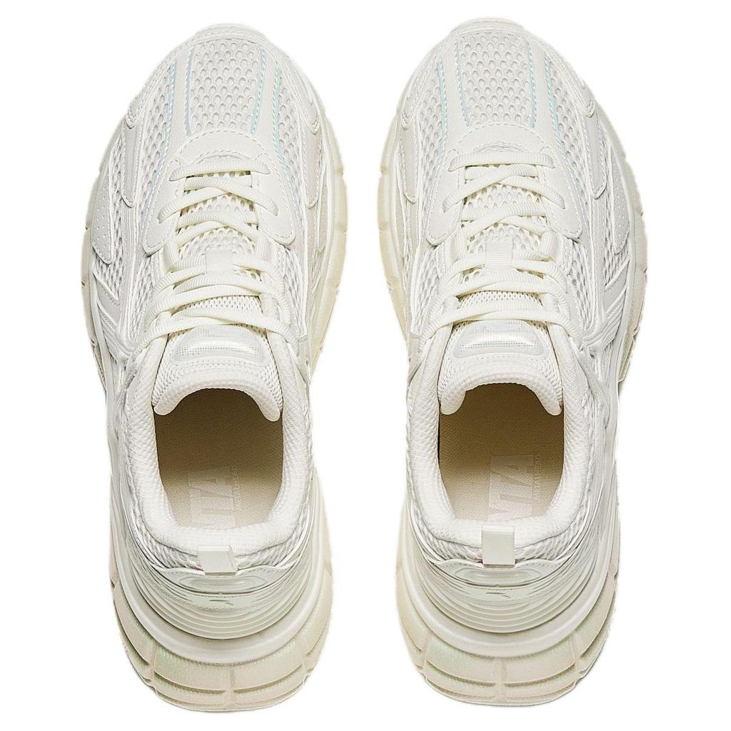 New Anta Breathable And Lightweight Low top Casual Shoes Women's Ivory White 122548801R-2