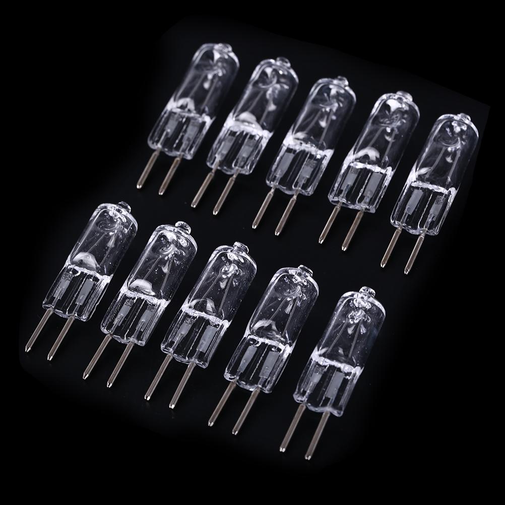 5 Stück 220 V G5.3 35 W/50 W Sockel Halogen JC Typ Glühbirnen Glühbirne gelbes Licht