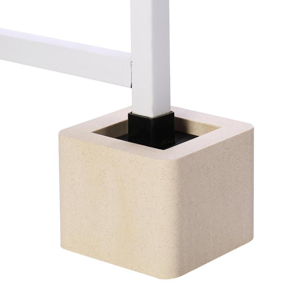4Pcs/Set Ceramic Simulated Plastic Home Furniture Leg Risers for Table Desk Bed Sofa Wardrobe