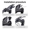 Bike Headset Top Cap Waterproof Bicycle Mount Anti-Theft Case Aluminum Alloy Bicycle Headset Cap Protective Case for Airtag