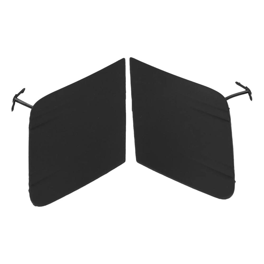 

1 пара крышек заглушек буксировочного крюка переднего бампера для Toyota Venza 2021-2024