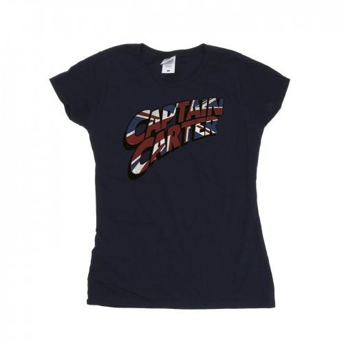 

Marvel Womens/Ladies What If Captain Carter Cotton T-Shirt