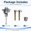 81905-2W000 Door Lock Cylinder with 2 Keys for Hyundai Santa Fe 2013-2018 | for Hyundai Santa Fe Sport 2013-2018 Santa Fe XL 2019 819052W000
