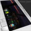 Hd Airplane Speedometer Mouse Pads Plane Instrument Panel Xxl Mousepad NonSlip Rubber Desk Mat Pc Gamer Deskmat Cockpit Playmat