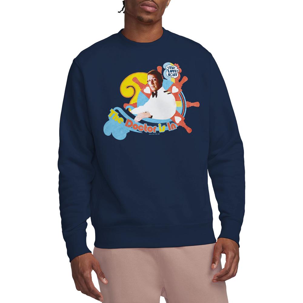 The Love Boat Unisex Adult The Doctor Is In Sweatshirt