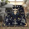 1pc compass rug home carpet non slip design for bedroom gift