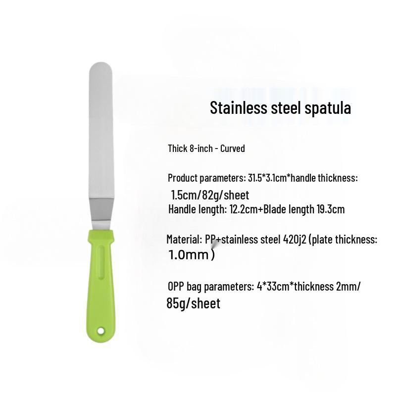 Wheat Straw Spatula & Cake Scraper Set