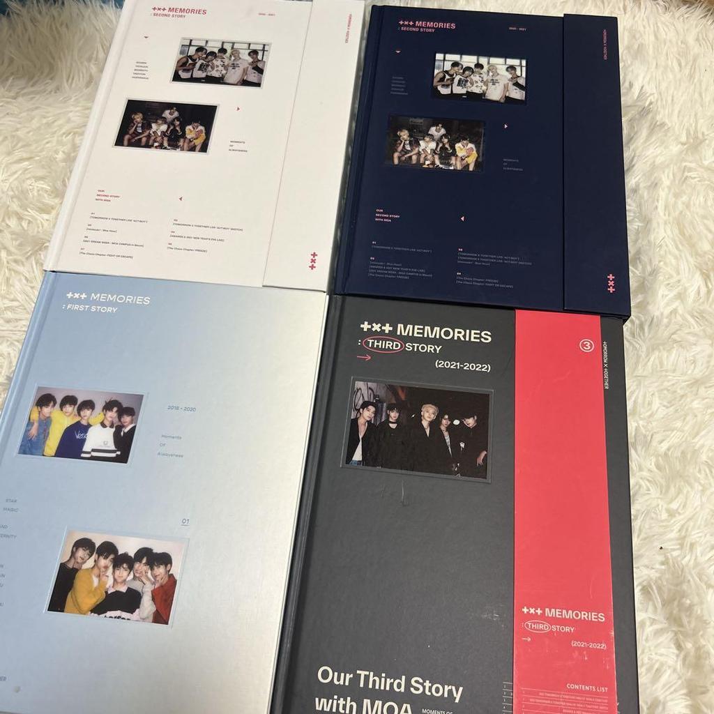 [USED] TXT memories first second third sold separately