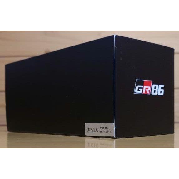 Used Toyota GR86 1/30 Color Sample Minicar, New and Unused, with GR Case