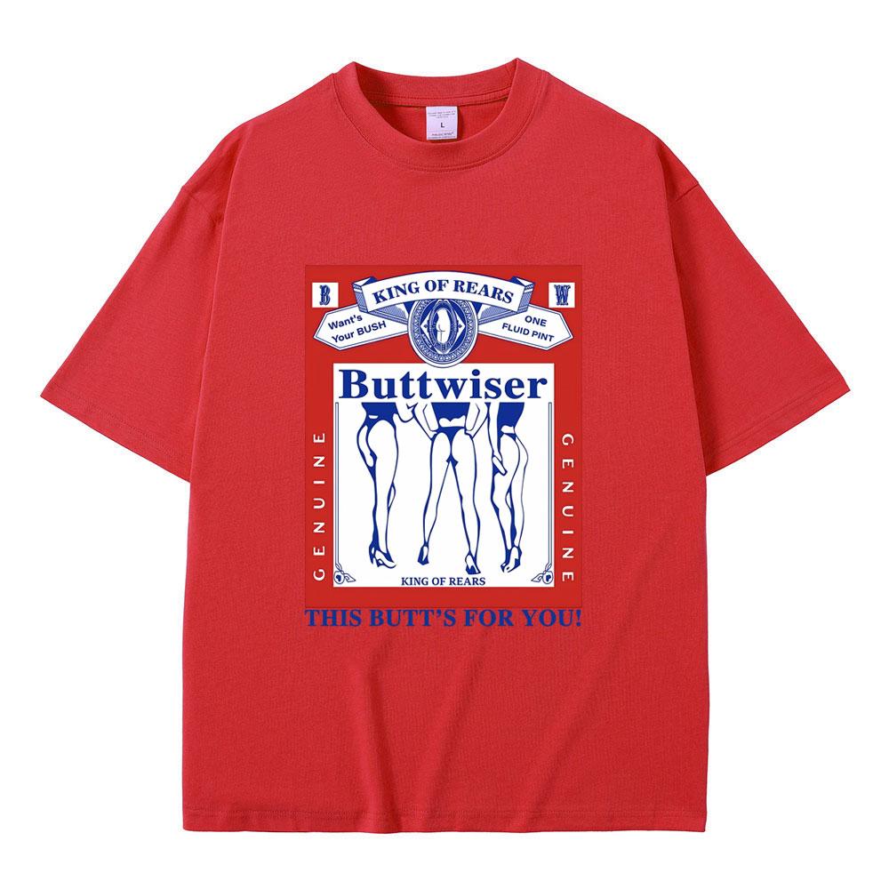 

Футболка певицы Ланы Дель Рей Buttwiser Король Задниц Эта Задница для Тебя Футболки Мужские Женские Модный Тренд Оверсайз Футболка Уличная Одежда S