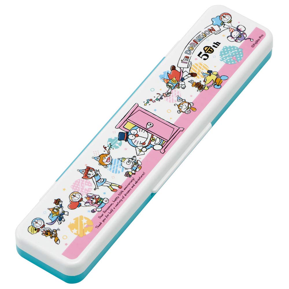 Skater Chopsticks and Spoon Doraemon Character CCS3SA Set, Collection, 18cm,