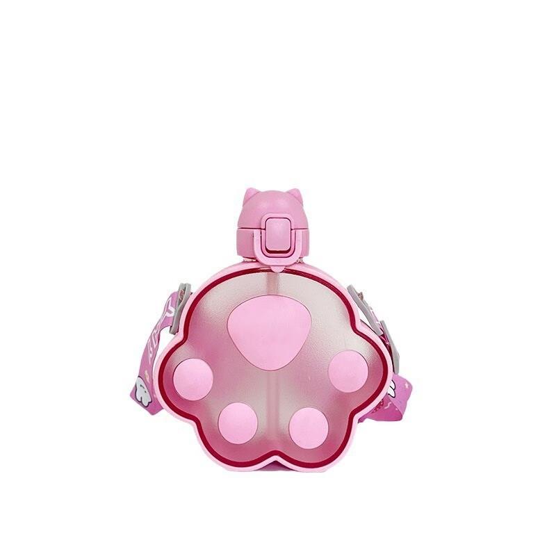 

Cute Cat Claw Plastic Water Bottle