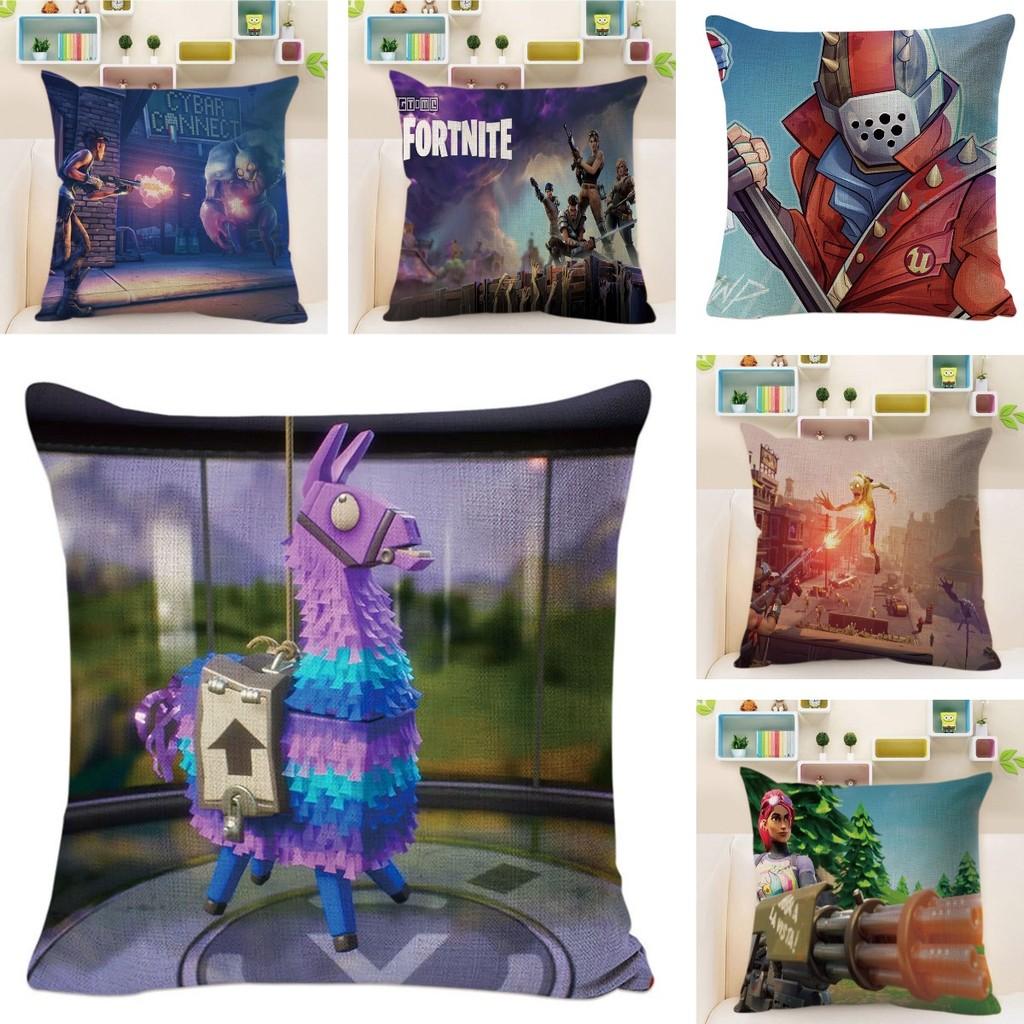 Pillow Case Game Cover Living Room Decoration Christmas Halloween Linen
