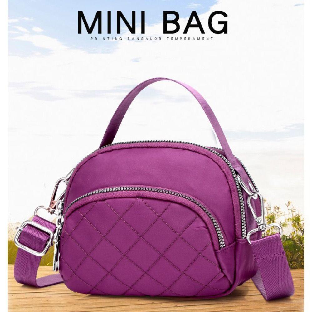 

Сплошная цветная сумка через плечо с несколькими карманами, новая женская сумка