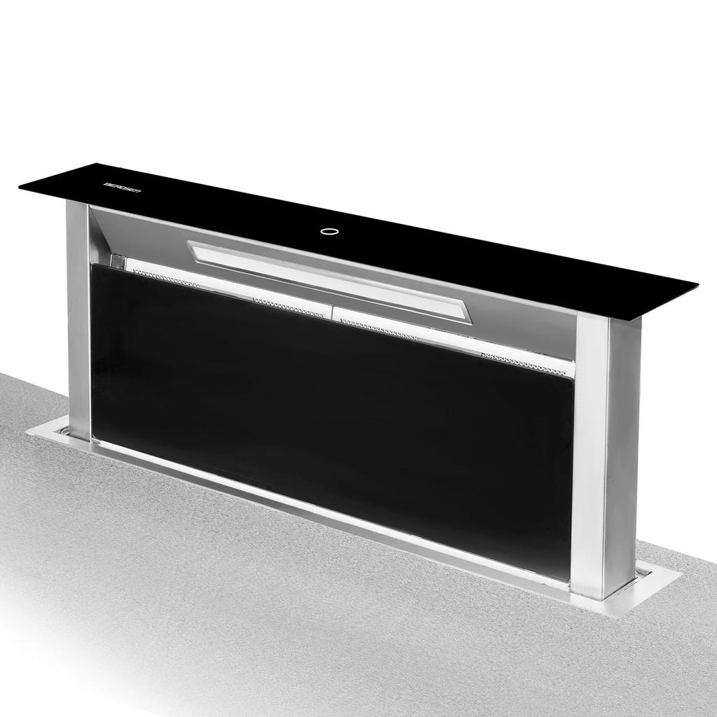 Countertop Cooker Hood 90Cm Black Bt-290